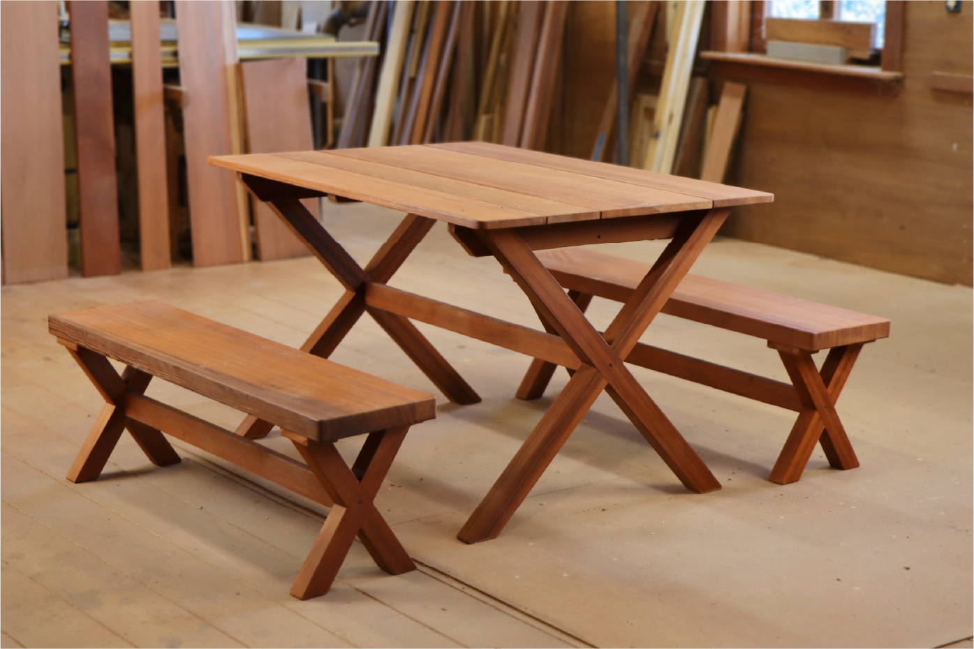 umpqua-patio-furniture-4-foot-picnic-set umpqua patio furniture 4 foot picnic table and benches