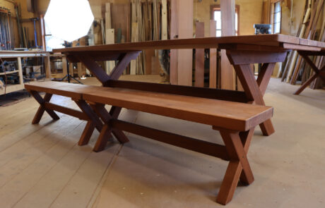 picnic table and bench 8 foot