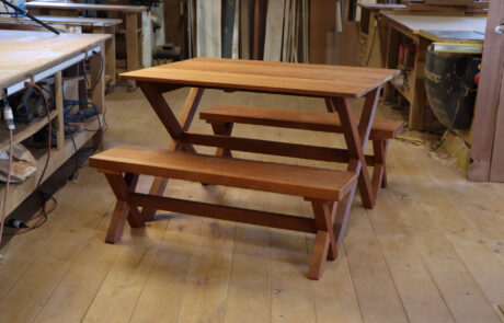 umpqua patio furniture 4 foot picnic table and benches